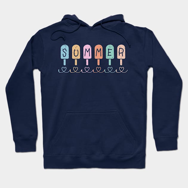 Summer Popsicles Hoodie by Etopix